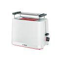 Bosch compact toaster MyMoment TAT3M121 (white, 950 watts, for 2 slices of toast)