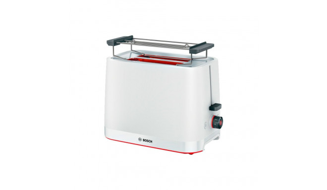 Bosch compact toaster MyMoment TAT3M121 (white, 950 watts, for 2 slices of toast)