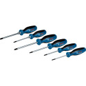 Bosch screwdriver set SL/PH/PZ/TX Professional, 6-piece (blue/black, 2x with impact cap)