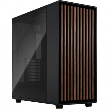 North XL TG karastatud klaasiga versioon, must/puit