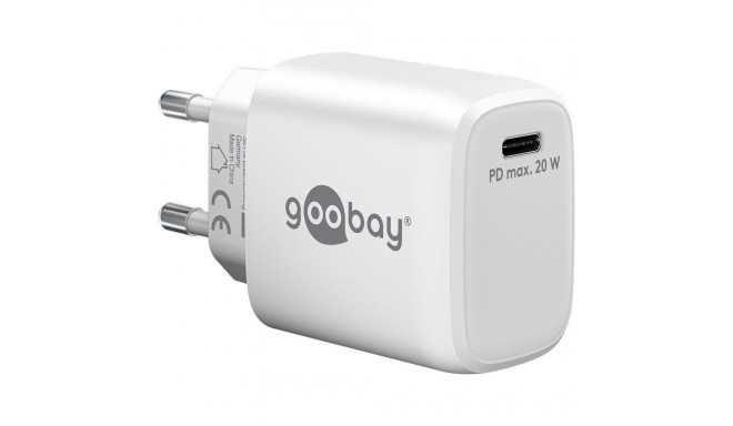 Goobay 65406 USB-C PD GaN Fast Charger (20 W)