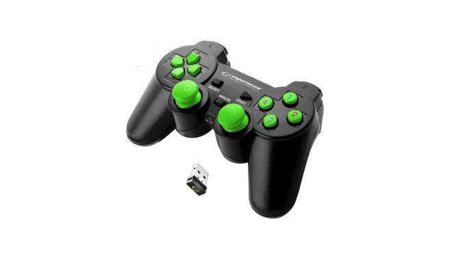Gaming Controller - Esperanza Egg108g Black/green