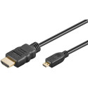Goobay HDMI High Speed Cable with Ethernet (Micro, 4K @ 60 Hz)