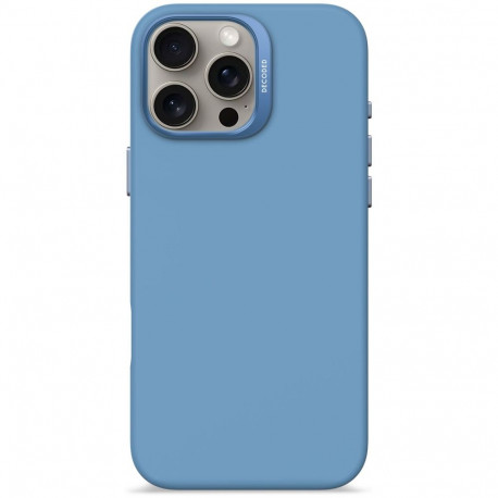 Decoded AntiMicrobial Silicone Backc. iPhone 16 Pro Max L. Blue