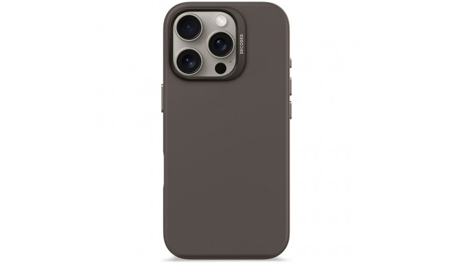 Decoded AntiMicrobial Silicone Backcover iPhone 16 Pro Black