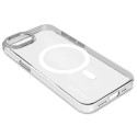 Decoded taaskasutatud plastist läbipaistev valge iPhone 16e tagakate