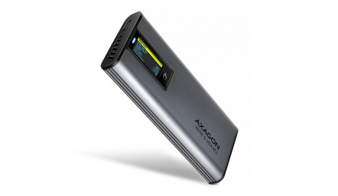 SSD ACC ENCLOSURE M.2 NVME/SATA USB3.2 EEM2-SD2 AXAGON