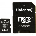 Intenso mälukaart microSDHC 32GB Premium UHS-I + adapter