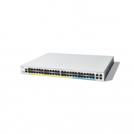 CISCO Catalyst 1300 48-Port Switch / 16-Port 2.5GE + 32-Port 1GE PoE+ with 740W power budget 4 x 10G