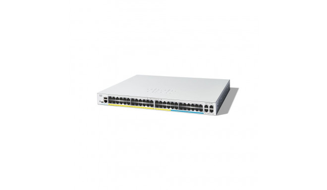 CISCO Catalyst 1300 48-Port Switch / 16-Port 2.5GE + 32-Port 1GE PoE+ with 740W power budget 4 x 10G
