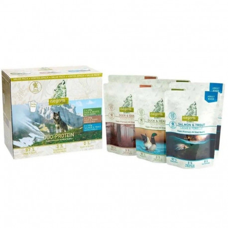 Complete (wet) feed ISEGRIM Multipack II Duoprotein 6x 410g