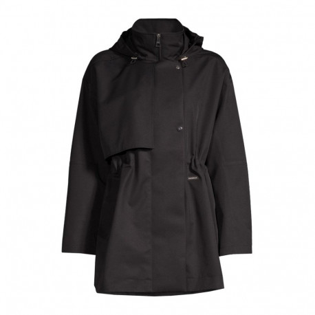 Coat Scandi Trench Rain black