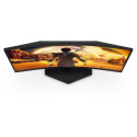 AOC G4 C24G42E arvutimonitor 59.9 cm (23.6") 1920 x 1080 pikslit Full HD LED must, punane