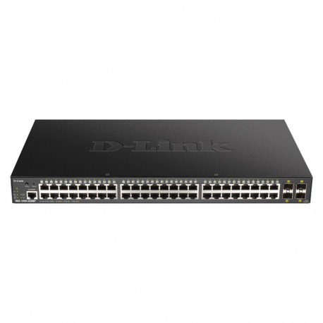 D-Link võrgulüliti 48-pordiline Gigabit nutikas hallatav, 4 x 10G SFP+, 370W