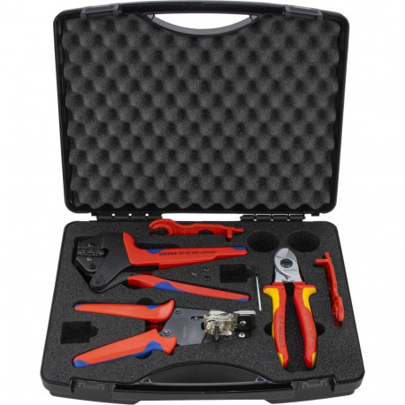Knipex 97 91 04 V02 mechanics tool set 7 tools