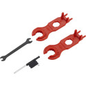 Tool kit for photovoltaics Multi-Contact 4, 7 pieces