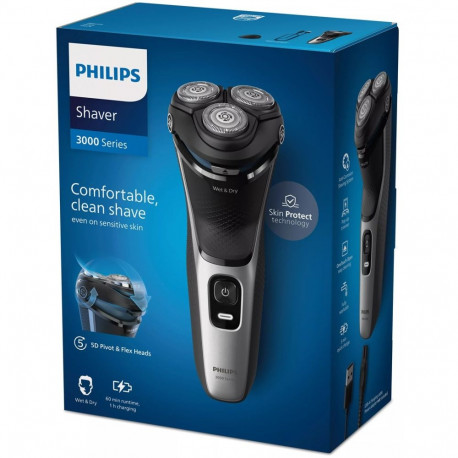 Philips 3000 series Shaver S3143/00 Wet & Dry Electric Shaver