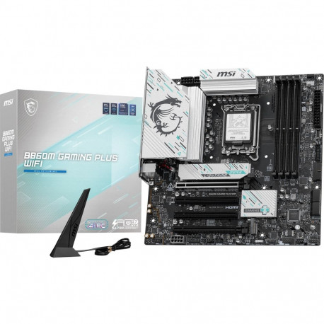 MSI B860M GAMING PLUS WIFI - Socket 1851 - motherboard (black)