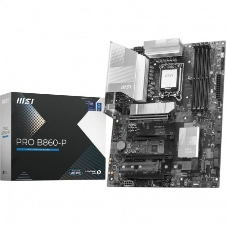 MSI PRO B860-P - Socket 1851 - motherboard (black/silver)