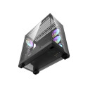 Darkflash DS900 computer case (black) + 7 ARGB fans