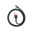 USB Cable - Baseus Cafule 1.5a 2m, Red/black