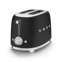 Toaster - Smeg TSF01 2-Slice 6 Browning Levels 3 Programs Matt Black