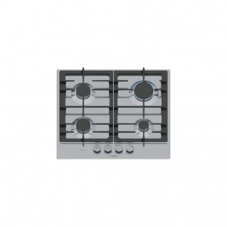 Bosch Serie 6 PCP6A5I90 hob Stainless steel Built-in 60 cm Gas 4 zone(s)