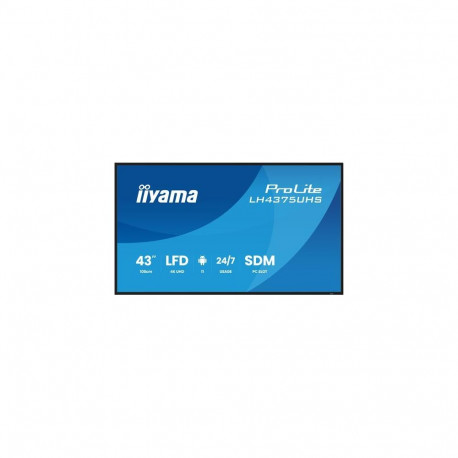 iiyama LH4375UHS-B2AG Signage Display Digital signage flat panel 108 cm (42.5") LCD Wi-Fi 500 c