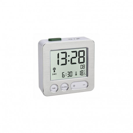 TFA-Dostmann 60.2545.54 alarm clock Digital alarm clock Silver