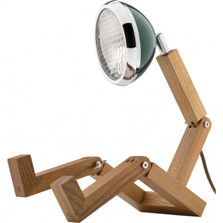 Piffany Mr. Wattson originaal laualamp Chiltern roheline