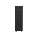 RACK CABINET 19" FREE-STANDING 42U/600X600 (FLAT PACK) WITH GLASS DOOR LCD BLACK LANBERG V2 RACK CABINET 19" FREE-STANDING 42U/600X600 (FLAT PACK) WITH GLASS DOOR LCD BLACK LANBERG V2