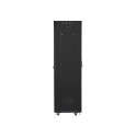 RACK CABINET 19" FREE-STANDING 42U/600X600 (FLAT PACK) WITH GLASS DOOR LCD BLACK LANBERG V2 RACK CABINET 19" FREE-STANDING 42U/600X600 (FLAT PACK) WITH GLASS DOOR LCD BLACK LANBERG V2