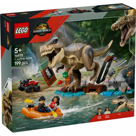 Bricks Jurassix World 76975 T. rex River Escape