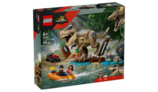 Bricks Jurassix World 76975 T. rex River Escape