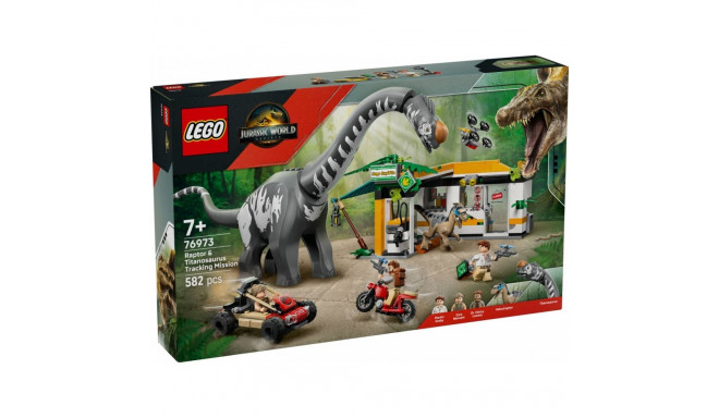 Bricks Jurassic World 76973 Raptor & Titanosaurus Tracking Mission