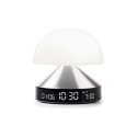 Lexon Mina Sunrise Alarm Clock with Lamp aluminum LR153MAP