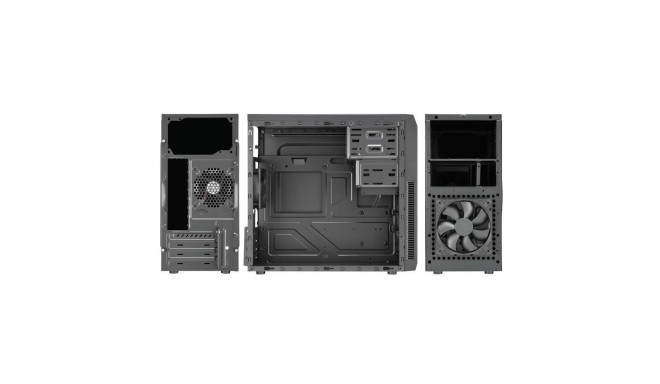 Case|GOLDEN TIGER|Baltimore 530|MiniTower|450 Watts|MicroATX|Colour Black|BALTIMORE5304USB450W