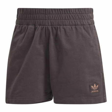 Naiste lühikesed spordipüksid Adidas Originals 3 stripes Pruun