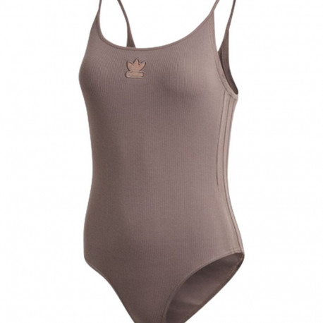Leotard Adidas Originals RIbbed Brown