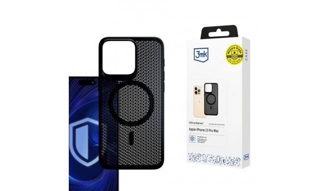 3mk COOLing MagCase Case for Apple iPhone 13 Pro Max - Black