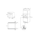 Built-in oven Scandomestic