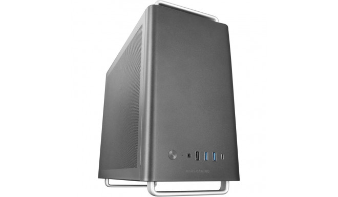 Mars Gaming MCELITE Premium Aluminum Tower PC Case mATX