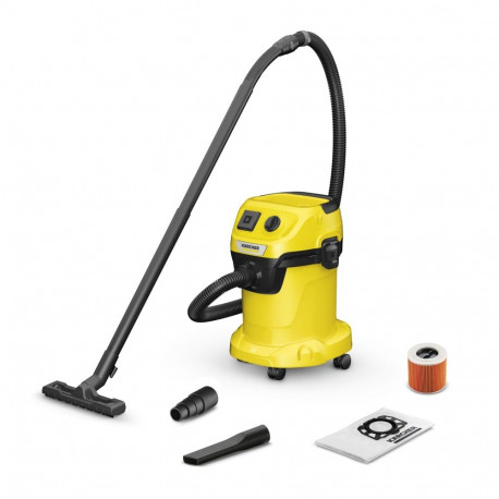 Kärcher WD 3 P V-17/4/20, wet/dry vacuum cleaner (yellow)