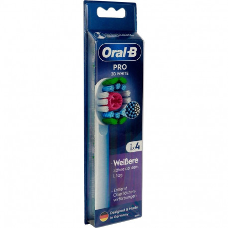 Oral-B harjapead Pro 3D 4tk, valge