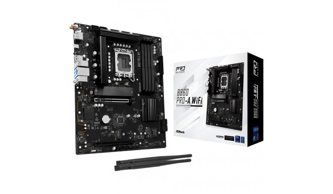 ASRock B860 Pro-A WiFi - Socket 1851 - motherboard (white)