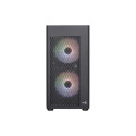 Aerocool Hexform G-BK-V2 (black, tempered glass)