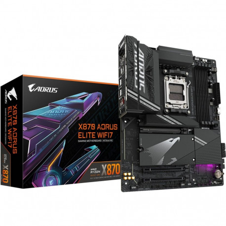 AORUS emaplaat X870 ELITE WIFI7, must