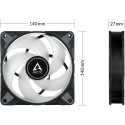 Arctic P14 PWM PST A-RGB, case fan (black, 3-pack)