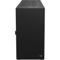 Aerocool CS-111-G-BK-v1, tower case (black, tempered glass)