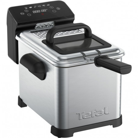Fritüür FR507D Family Pro Digital 2400W õlipaak 4L, roostevaba teras/must